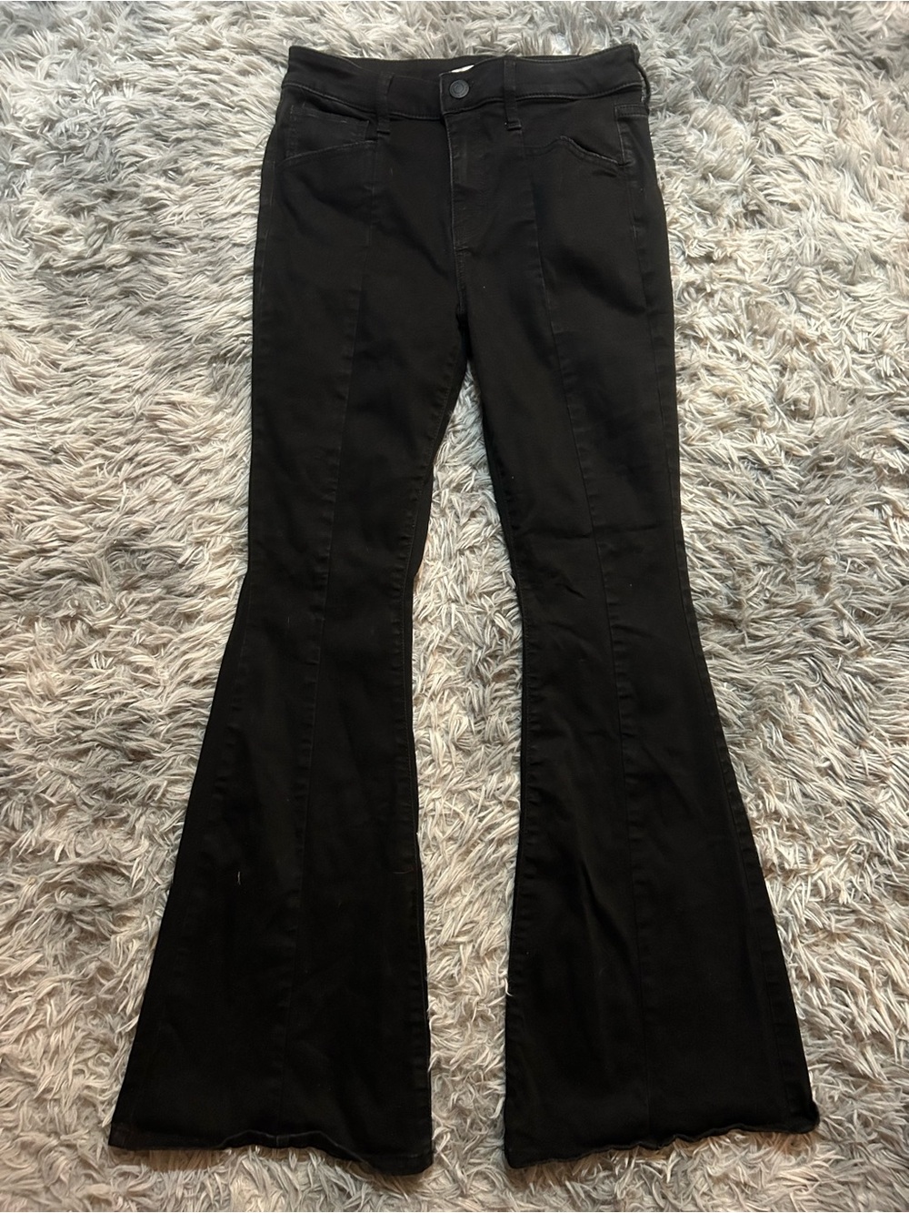 SO Black High-Rise Flare Jeans